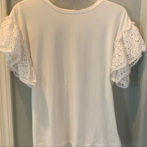 White summer blouse